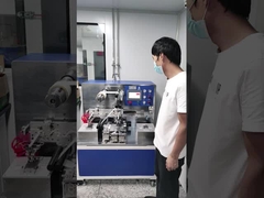 Elektrode Z Stapelbeutel Zellmontage Halbautomatische Ausrüstung Batterielaminierungsmaschine